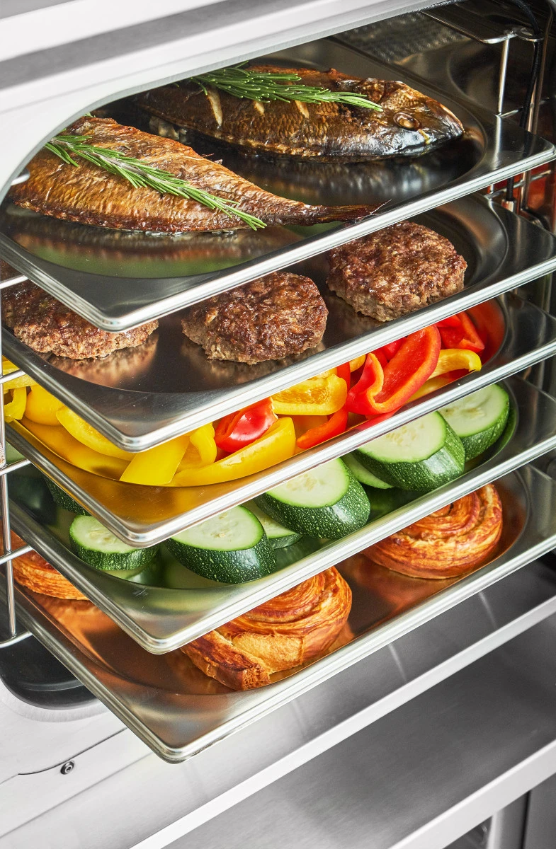 Аппарат паров.-конвект. эл. кух. ПКА 6-1/2П (6 уровней, GN 1/2)