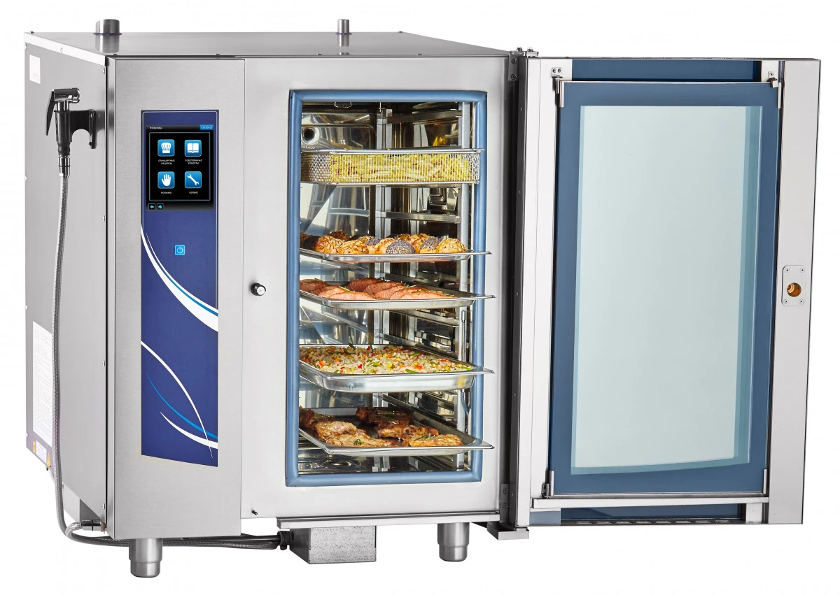 Аппарат паров.-конвект. эл. ПКА 10-1/1ПП (2) (10 уровней, GN 1/1)