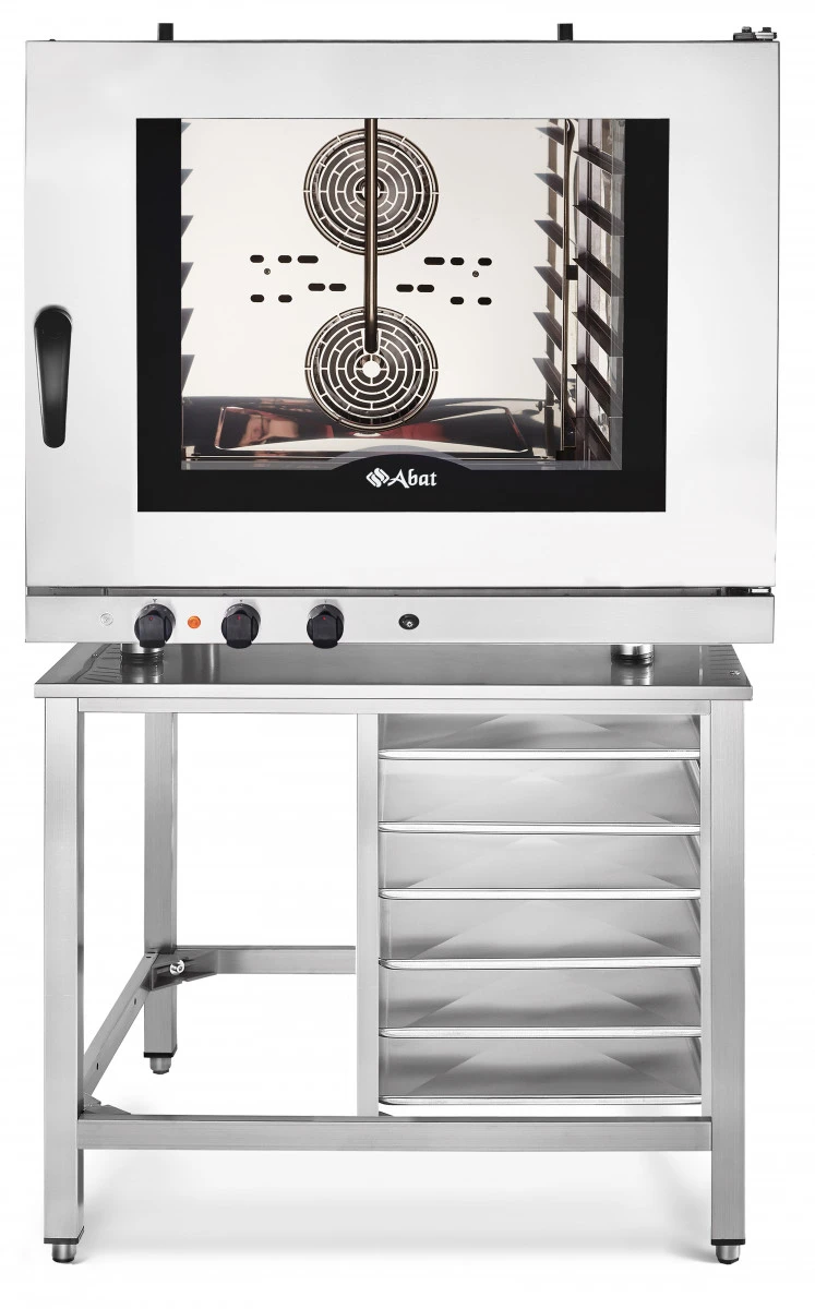 Печь электрическая конвекционная КЭП-6 (6 уровней, 400х600мм, нерж., эл.мех., без противней)