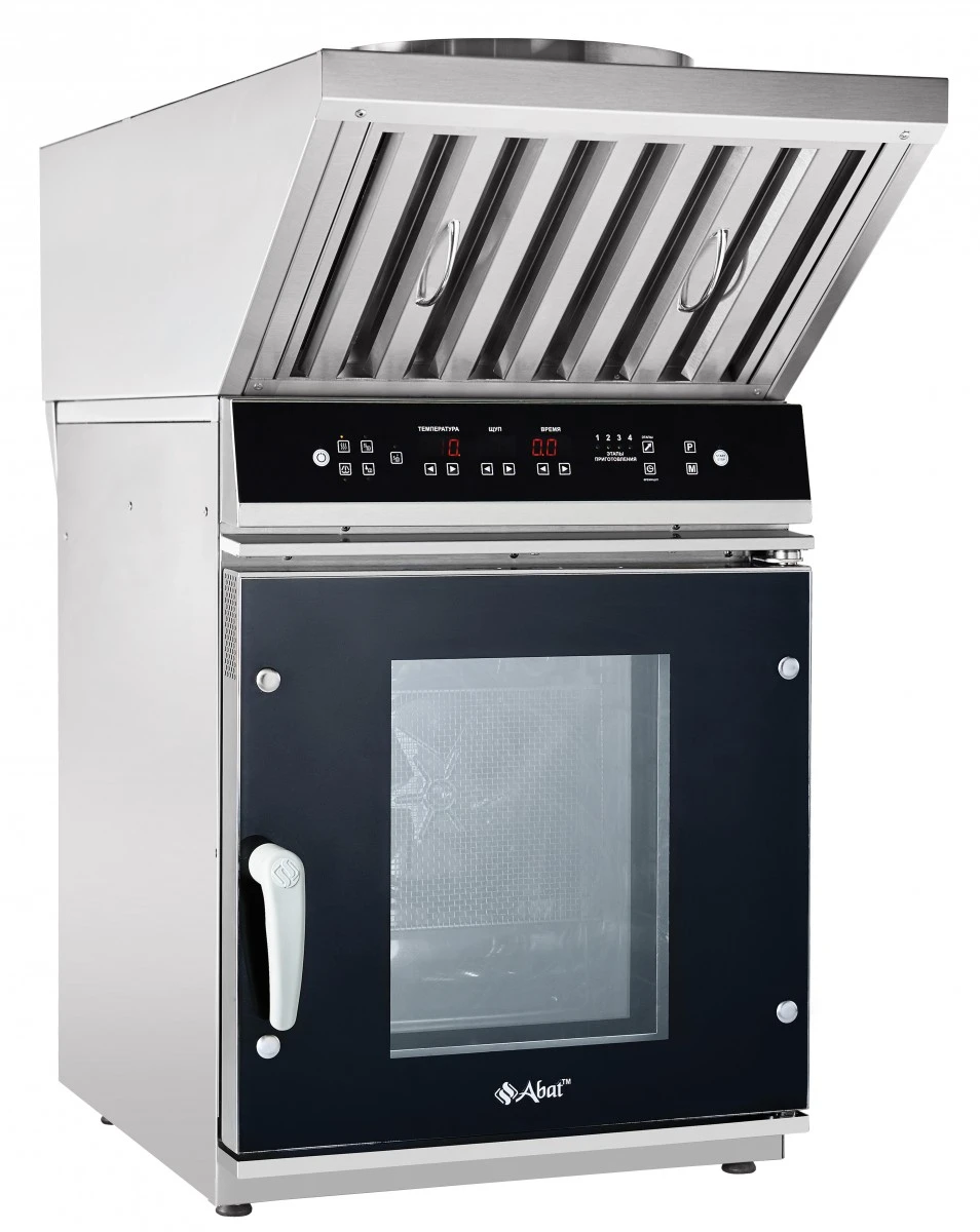 Аппарат паров.-конв.эл.кух. ПКА 6-1/3П верх.пан.упр.(пароген.,6хGN-1/3,99 пр.,термощуп,нерж,б/гастр)