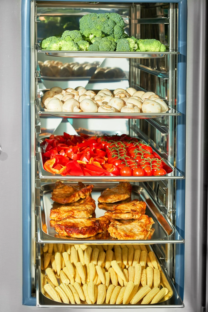 Аппарат паров.-конвект. эл.кух. ПКА 10-1/1ВМ2-01 (инжекц., 10хGN-1/1, вся нерж., б/гастр.) автомойка