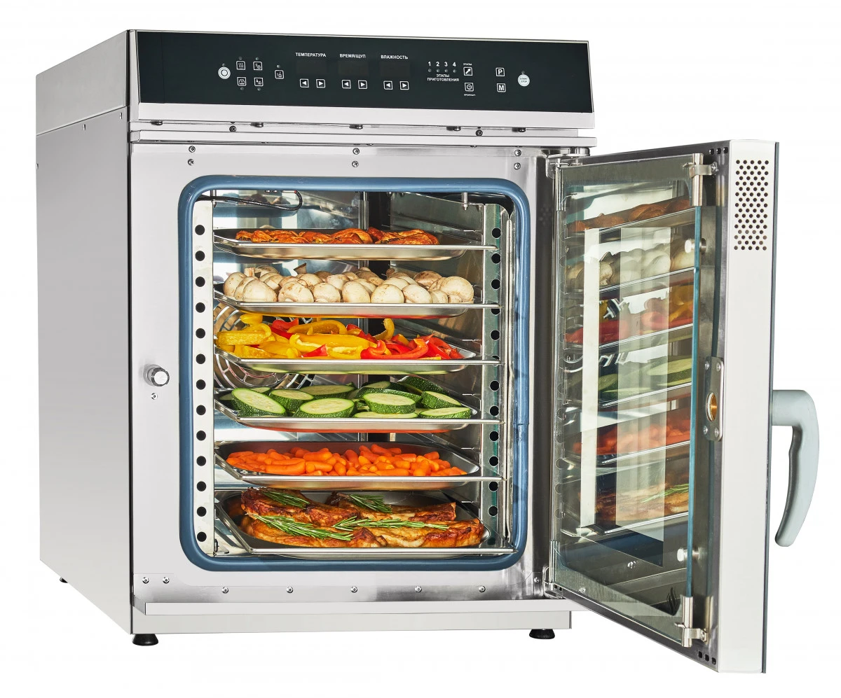 Аппарат паров.-конвект. эл. кух. ПКА 6-2/3П (верхняя панель управления)