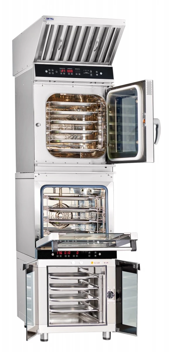 Аппарат паров.-конвект. эл. кух. ПКА 6-1/2В (верхняя панель управления)