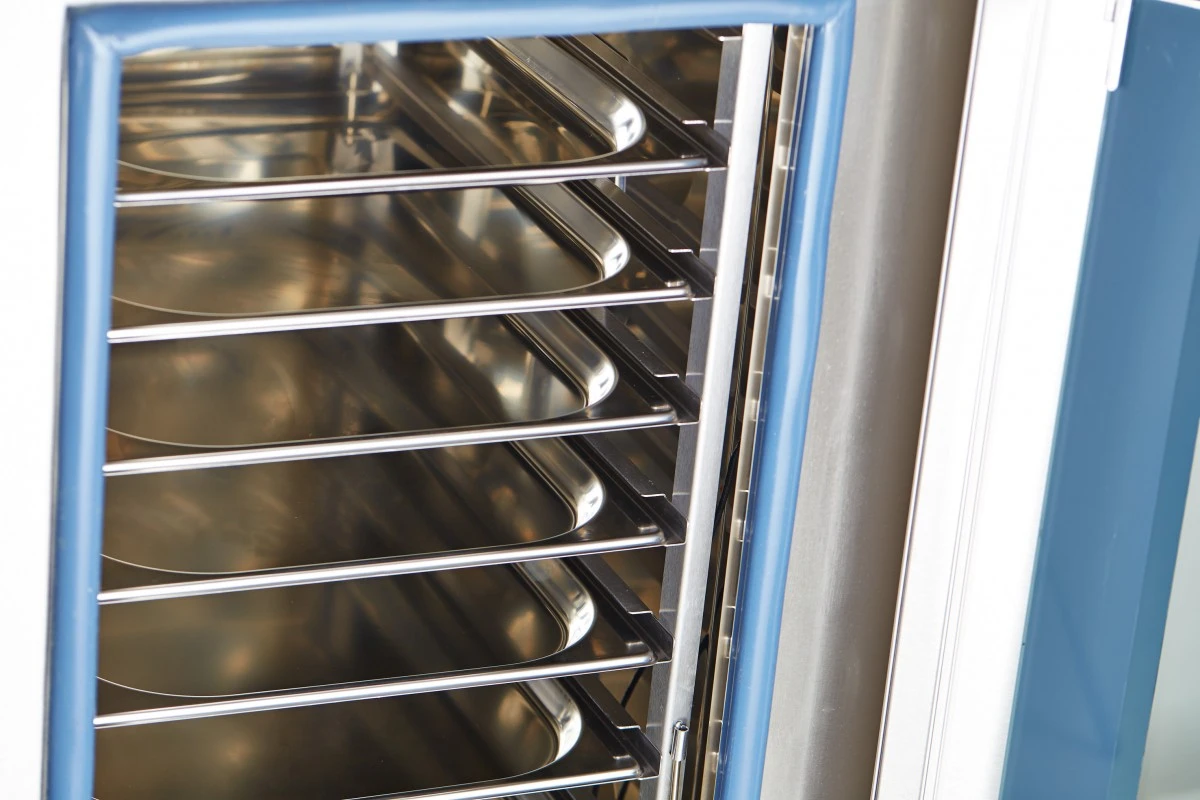 Аппарат паров.-конвект. эл. кух. ПКА 6-1/1ВП2 (инжекц., 6 GN 1/1, б/гастр) программируемый