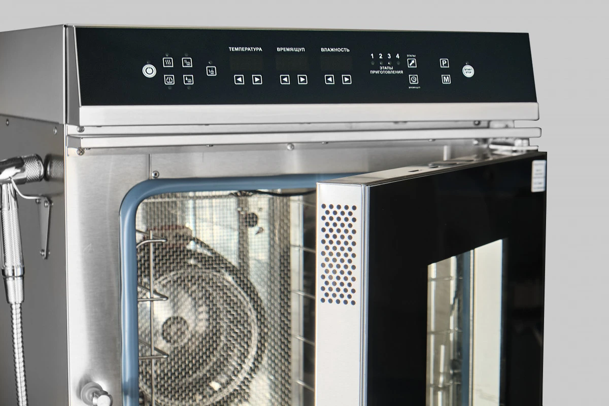 Пароконвектомат ПКА 6-2/3П-01 верхняя панель управления
