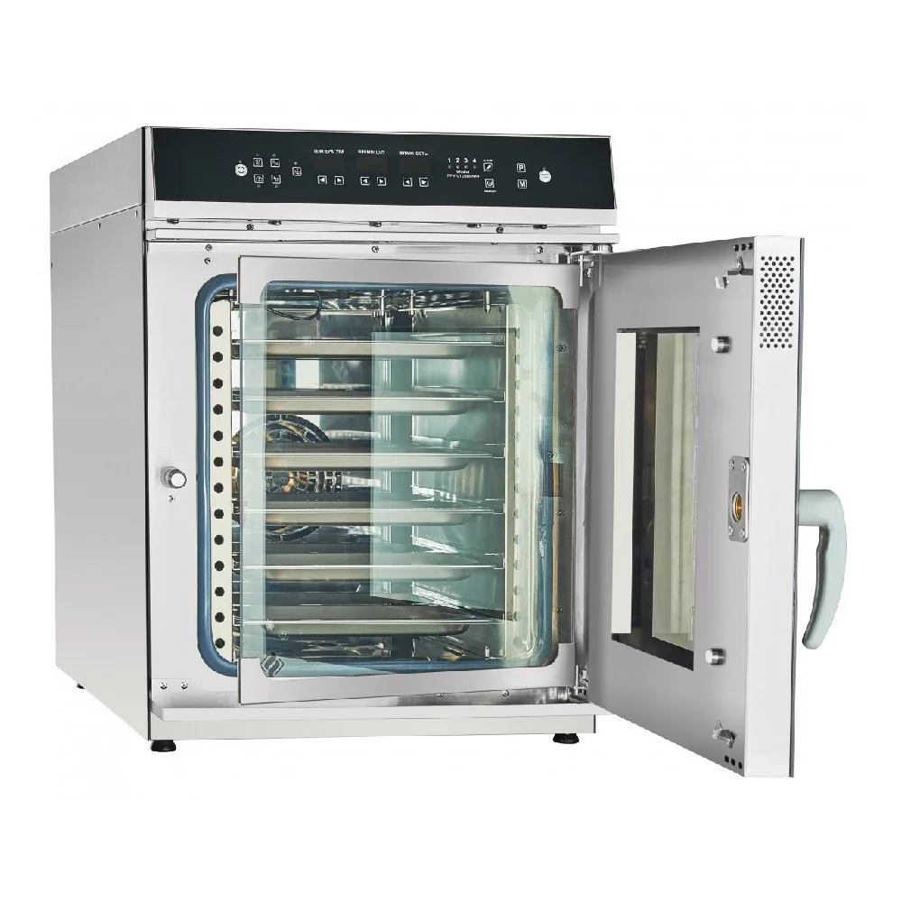 Пароконвектомат ПКА6-2/3В верхняя панель управления