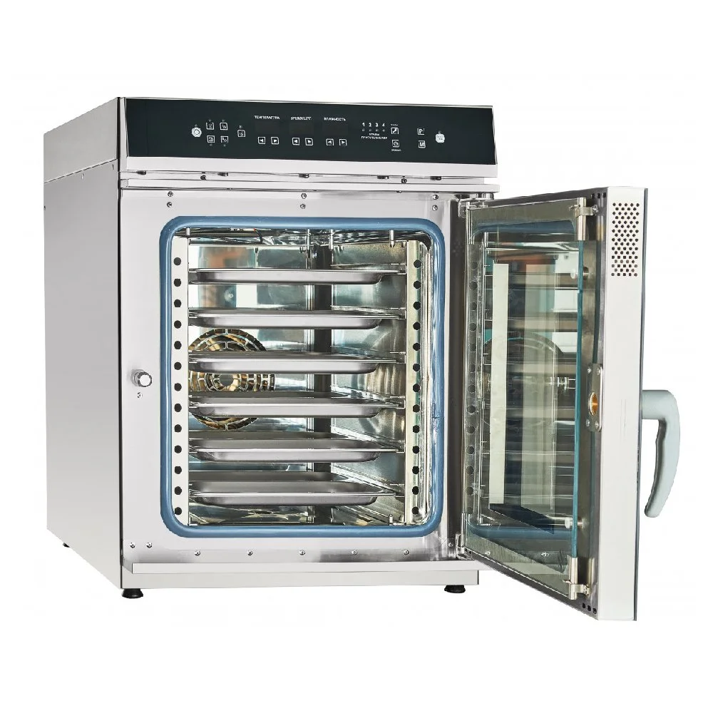 Пароконвектомат ПКА6-2/3В верхняя панель управления