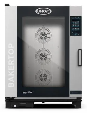 Пароконвектомат UNOX XEBC-10EU-EPRM-MP, электрический, с универсальными направляющими