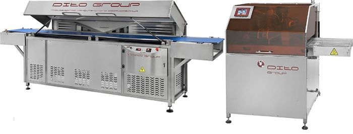 Линия для глазирования и декорирования кондитерских изделий DITO Group ZETA 400 LN