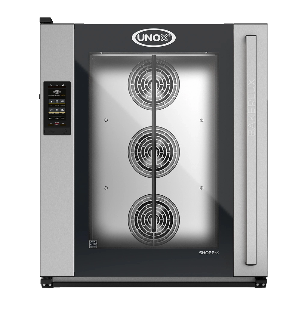 Печь конвекционная UNOX XEFR-10EU-EMRV-DR, электрическая со встроенным дренажем