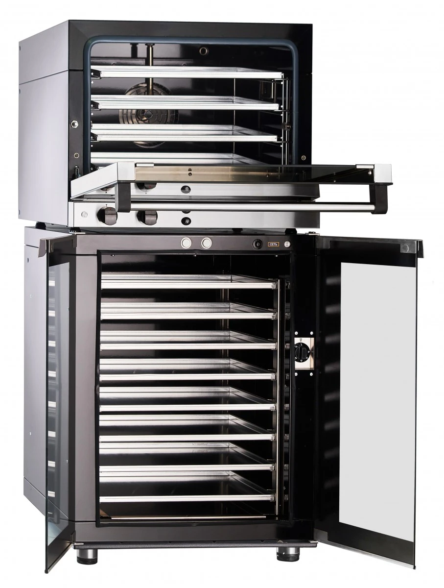 Печь электрическая конвекционная КПП-4Э (4 ур., 460х330мм, э/мех., камера, корпус - эмаль, б/прот.)