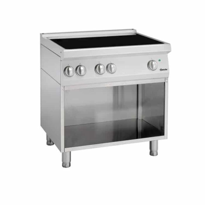 Плита индукционная 4-х конфорочная стационарная с открытой подставкой Bartscher 286420