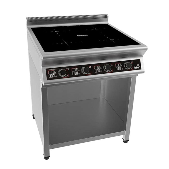 Плита индукционная на полузакрытой подставке 4 конфорки I7-4S1