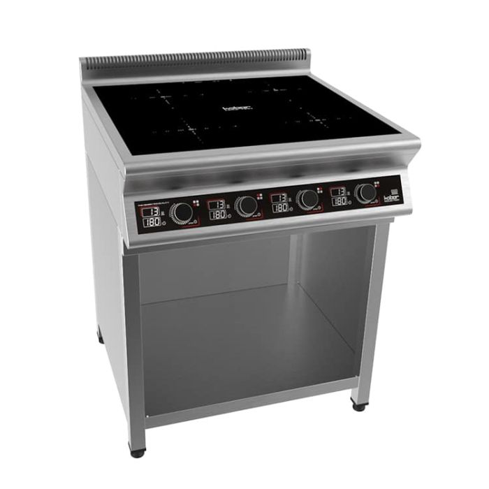 Плита индукционная на полузакрытой подставке 4 конфорки I9-4S1