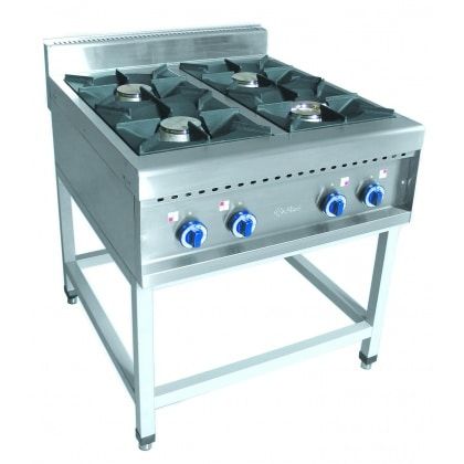 Плита газовая ABAT ПГК-49П четырехгорелочная без жарочного шкафа (серия 900)