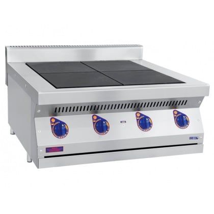 Плита электрическая ABAT ЭПК-47Н четырехконфорочная без жарочного шкафа (полностью нерж, серия 700)