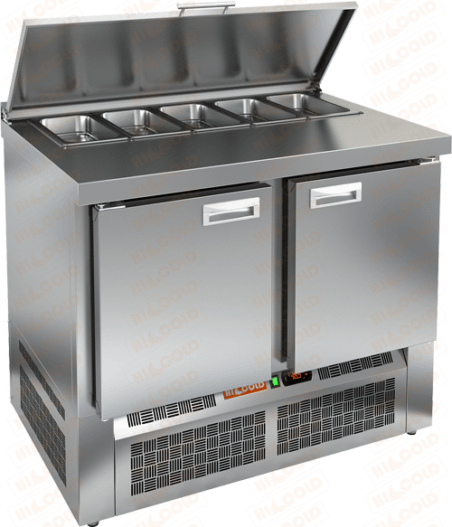 Стол охлаждаемый для салатов (саладетта) HICOLD SLE1-11GN