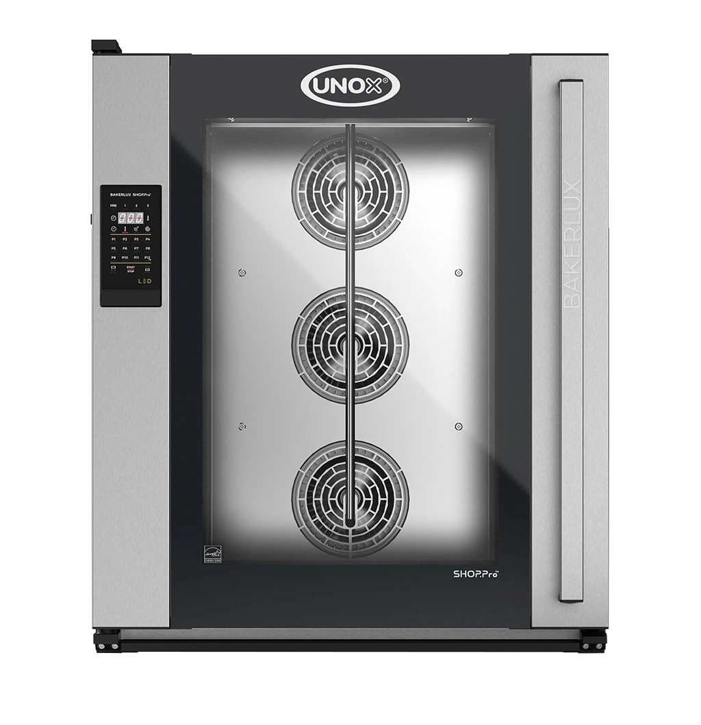 Печь конвекционная UNOX XEFR-10EU-ELRV-DR, электрическая со встроенным дренажем