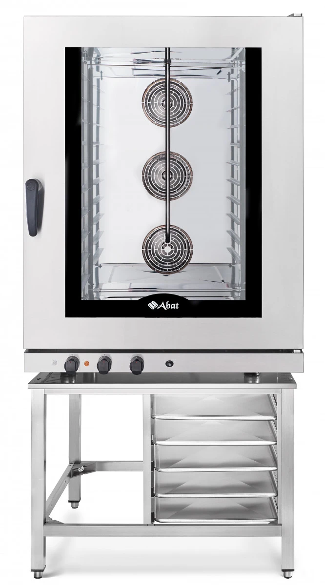 Печь электрическая конвекционная КЭП-10 (10 ур., 400х600, нерж., элек.мех., без противней)