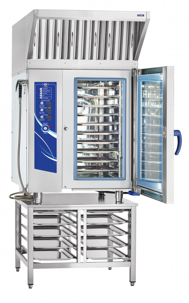 Аппарат паров.-конвект. эл. кух. ПКА 10-1/1ПМ2 (10 уровней GN 1/1, лицо нерж., б/гастр.)
